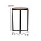Flash Furniture Round Walnut End Table with Matte Black Frame NAN-JH-1787ET-WAL-BK-GG - alternate 10